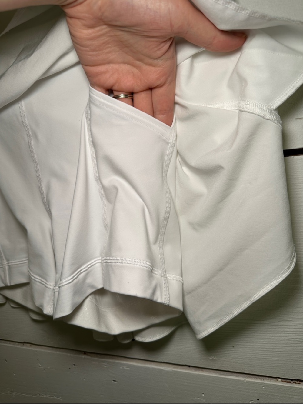 Lululemon Narrow Waistband Tennis Skirt White - Picture 6 of 13